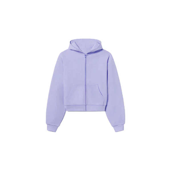 'Vintage Lilac' Zip-Up Hoodie 'Vintage Lilac' Zip-Up Hoodie