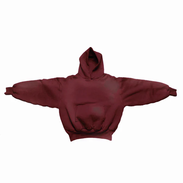 Humane Blanks 'Washed Wine Berry' Hoodie with CRDLCK™ Humane Blanks 'Washed Wine Berry' Hoodie with CRDLCK™