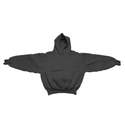'Humane Blanks Anthracite' Hoodie with CRDLCK™