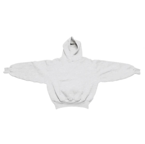 Humane Blanks 'Light Heather Gray' Hoodie with CRDLCK™ Humane Blanks 'Light Heather Gray' Hoodie with CRDLCK™