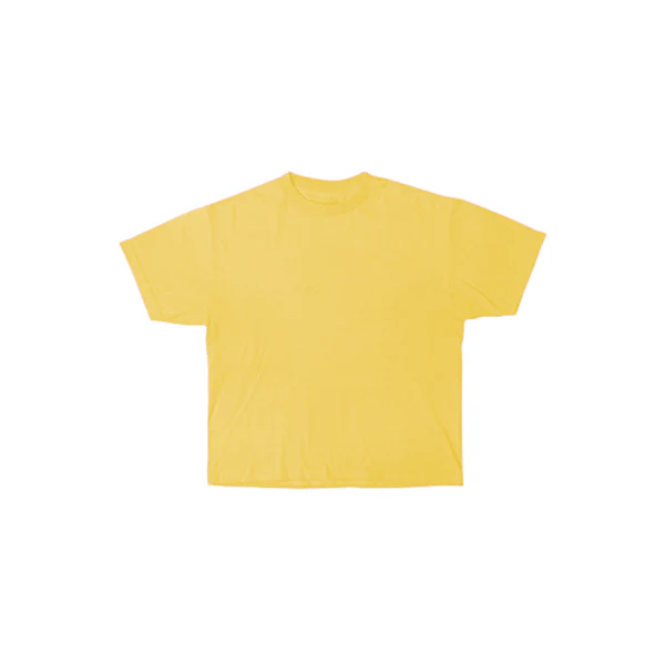 Humane Blanks Arylide Yellow' T-shirt Humane Blanks Arylide Yellow' T-shirt