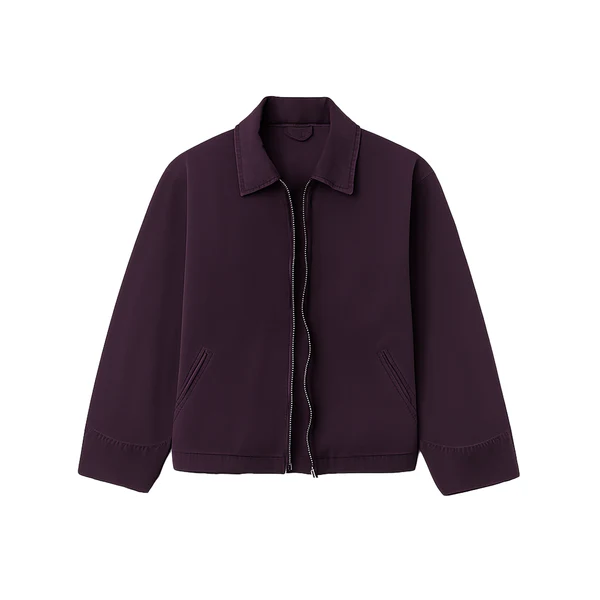 'Humane Blanks Red Wine' Work Jacket 'Humane Blanks Red Wine' Work Jacket